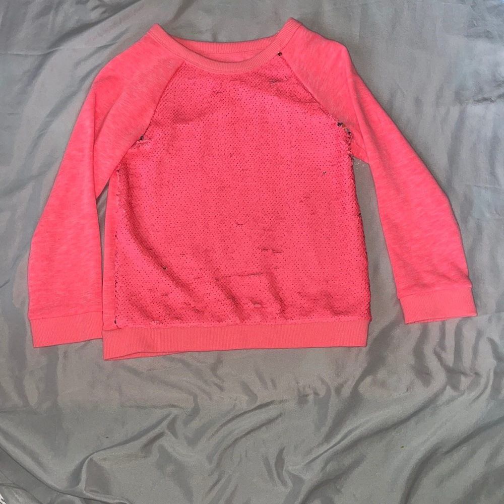 Cat&Jack kids(girls) sequins crew neck